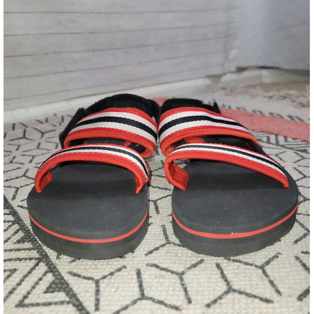 Hunter Original Platform Strap Beach Sandals In R… - image 3